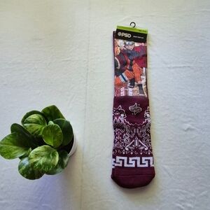 PSD Naruto Meander Socks color Multi size ONE.